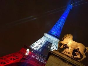 Eiffel Tower, Paris, 16th November 2015. Photo: Pras viedegeek via Flickr (CC BY-NC-ND).